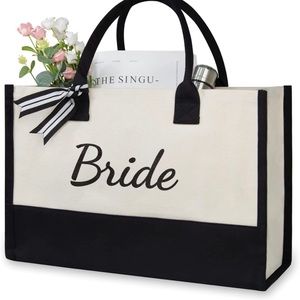 Bride Canvas Tote Bag